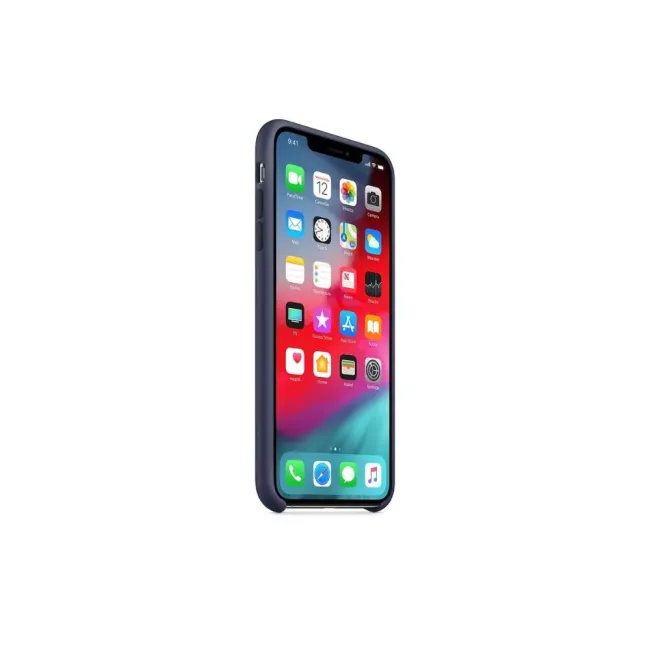 ETUI IPHONE XS MAX SILICONE CASE - MIDNIGHT BLUE APPLE