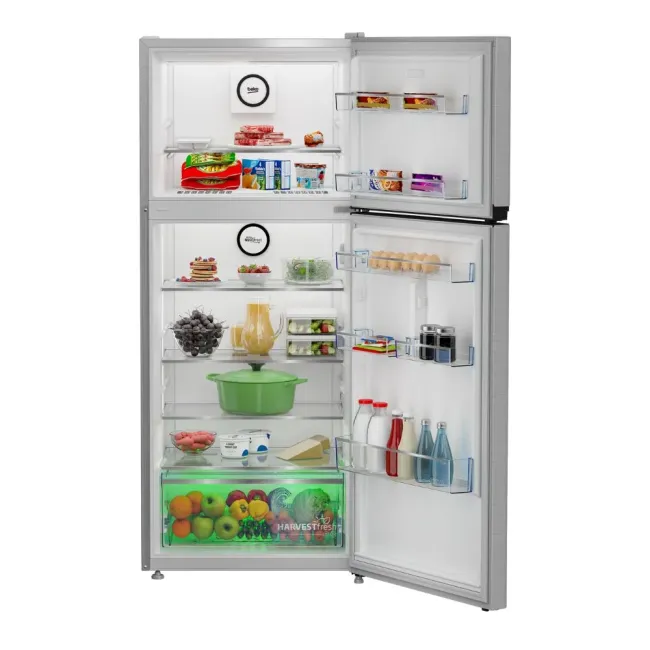 REFRIGERATEUR 2P NF 420L SILVER BEKO