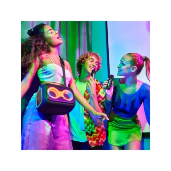 HAUT PARLEURS KARAOKESTAR NOIR ENERGY SISTEM