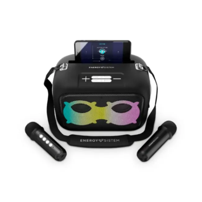 HAUT PARLEURS KARAOKESTAR NOIR ENERGY SISTEM