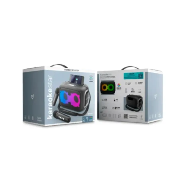 HAUT PARLEURS KARAOKESTAR NOIR ENERGY SISTEM