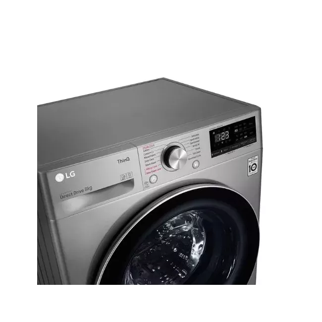 LAVE LINGE 8KG/1200TRS INOX LG