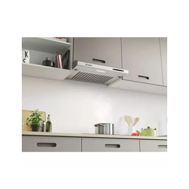 HOTTE INOX CASQUETTE 60CM CANDY