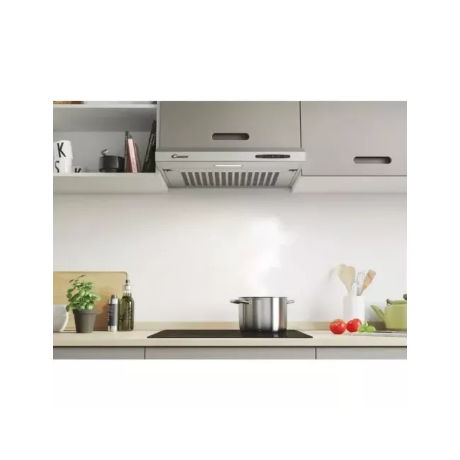 HOTTE INOX CASQUETTE 60CM CANDY