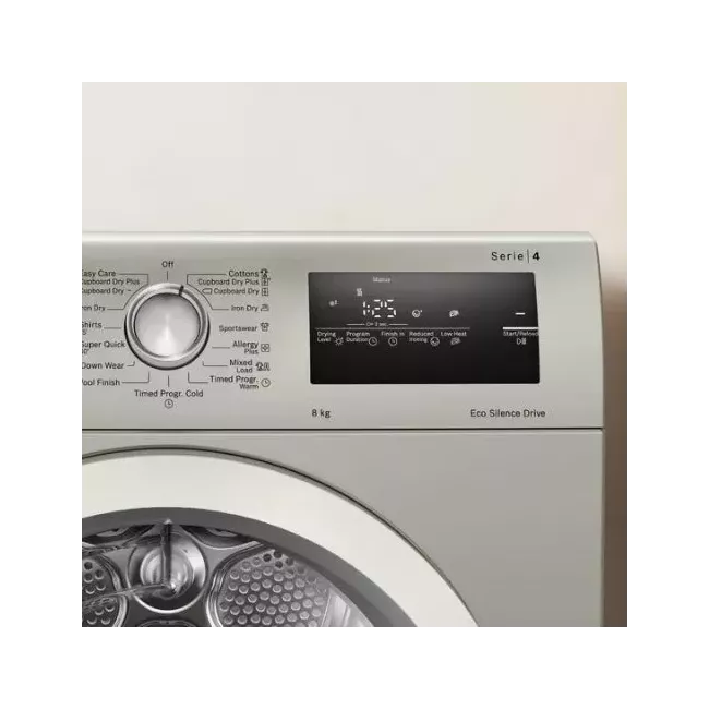 SECHE LINGE A CONDENSATION 8KG SILVER BOSCH