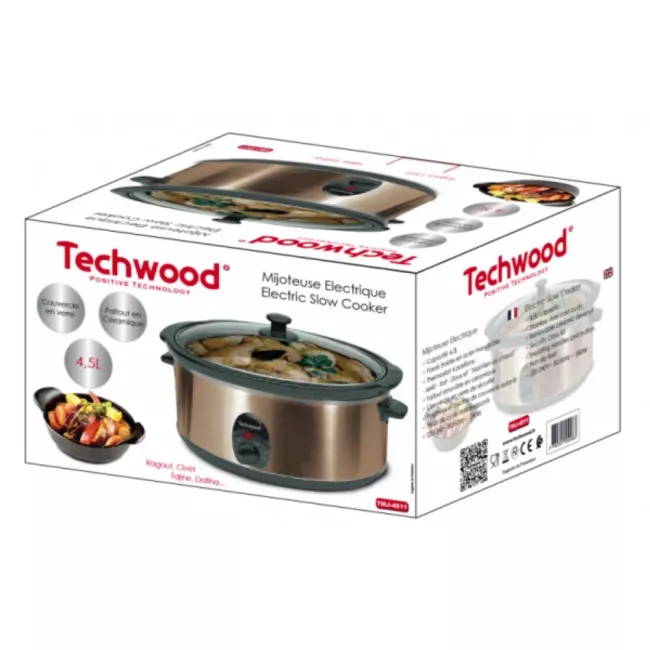 MIJOTEUSE INOX BRONZE 4.5L TECHWOOD