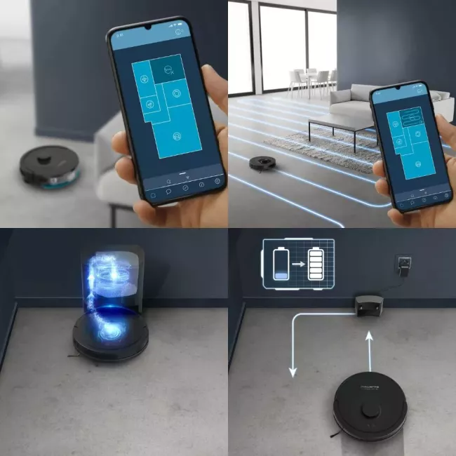 ASPIRATEUR ROBOT LAVEUR X-PLORER SERIE 85 ROWENTA