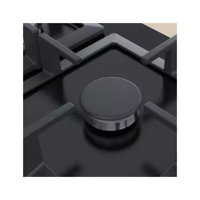 TABLE DE CUISSON NOIR EN VERRE GAZ 60CM BOSCH
