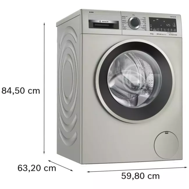 LAVE LINGE IDOSE 10KG/1400 TRS SILVER BOSCH