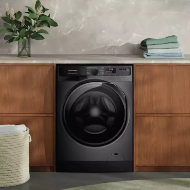 LAVE LINGE 8KG 500S, 1200TRs DARK SILVER INVERTER ARTHUR MARTIN