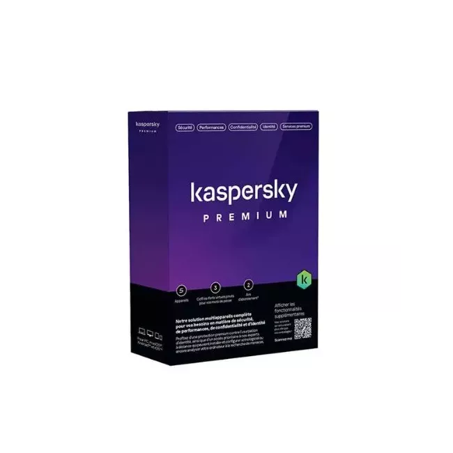 ANTIVIRUS PREMIUM 5 POSTES 1 AN KASPERSKY