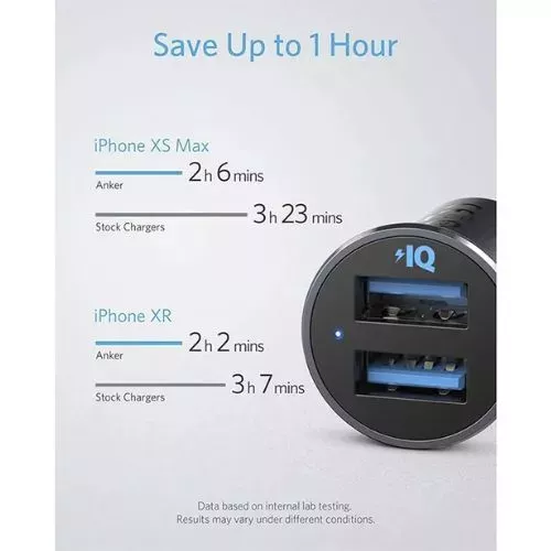 Anker PowerDrive 2 Alloy Black 194644019587