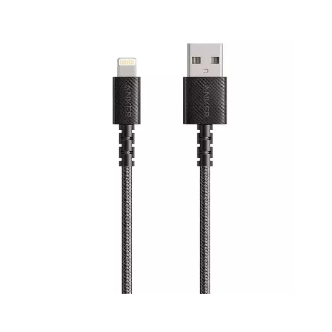 Anker PowerLine Select+ USB Cable with Lightning connector 6ft Black