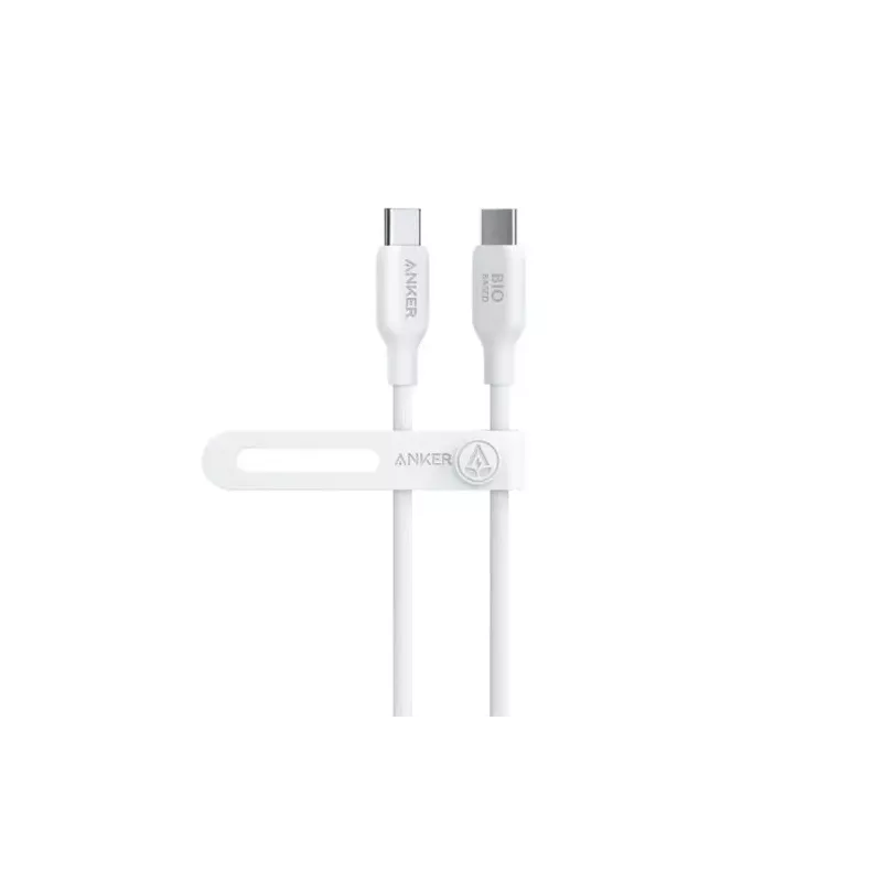 Anker 544 USB-C to USB-C Cable (Bio-Based 3ft) White 194644108526