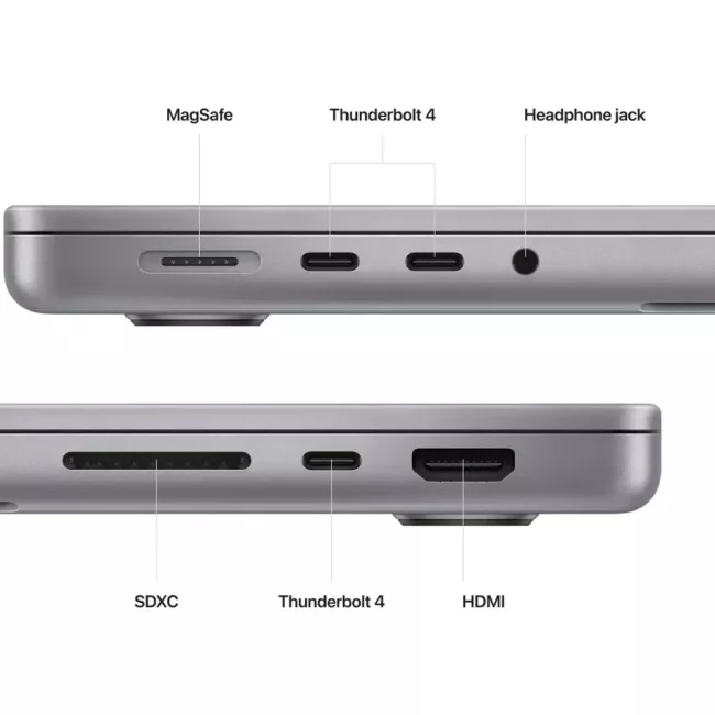 MACBOOK PRO 14'' M2 512GB SSD SPACE GREY APPLE
