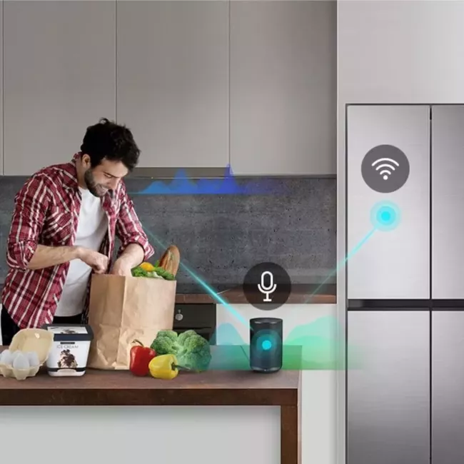 REFRIGERATEUR SIDE BY SIDE 647L 2P SILVER LG