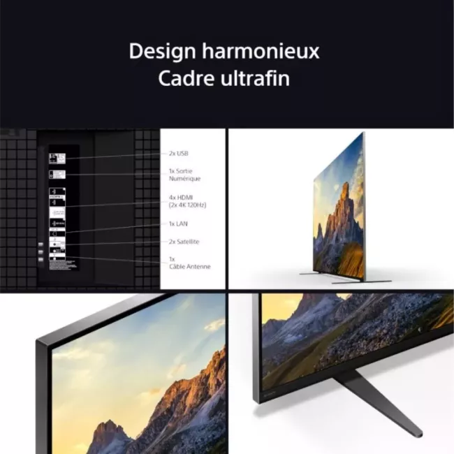 ECRAN SMART MINI LED XR QLED 85" SONY