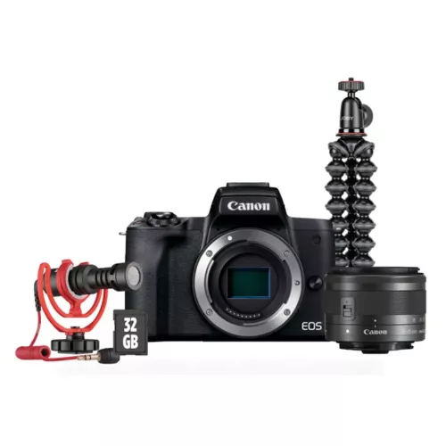 APPAREIL PHOTO EOS M50 MARK II EF-M15-45S BLACK CANON