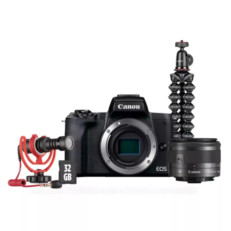 APPAREIL PHOTO EOS M50 MARK II EF-M15-45S BLACK CANON
