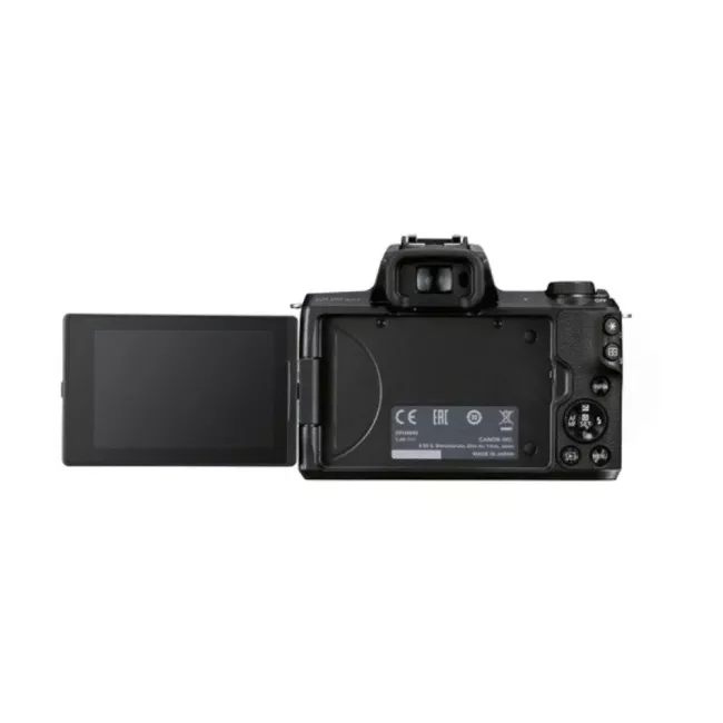 APPAREIL PHOTO EOS M50 MARK II EF-M15-45S BLACK CANON