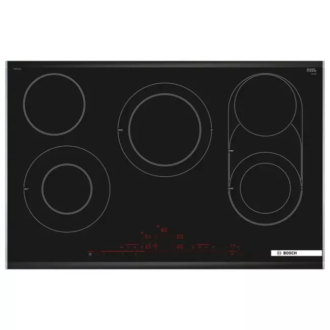 TABLE DE CUISSON VITROCERAMIQUE 5 ZONES 80CM BOSCH
