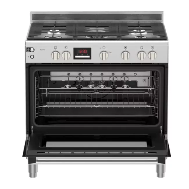 CUISINIERE 90CM IX 5F AEG