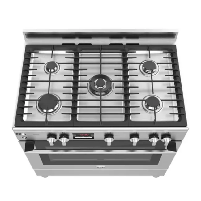 CUISINIERE 90CM IX 5F AEG