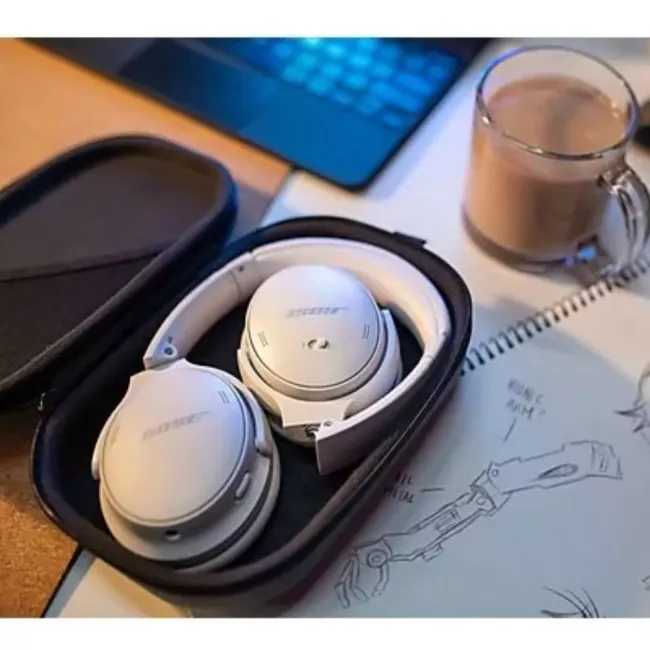 CASQUE QUIETCONFORT 45 REDUCTION DE BRUIT SANS FIL WHITE BOSE