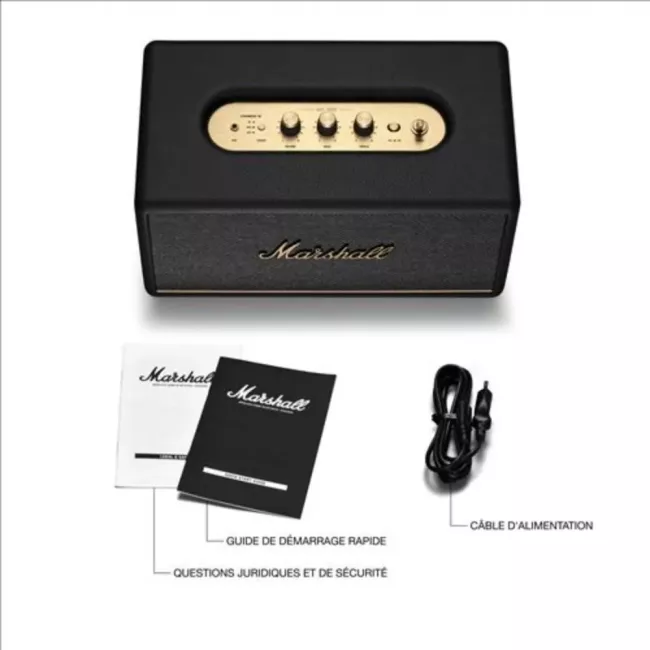 ENCEINTE STANMORE III BLACK MARSHALL