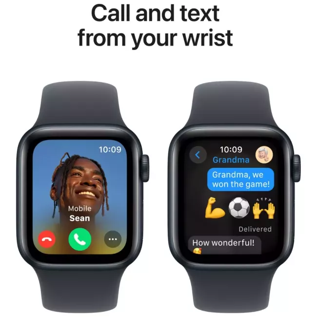 APPLE WATCH SE GPS 40mm Midnight Alum Case withMidnight Sport Band SM