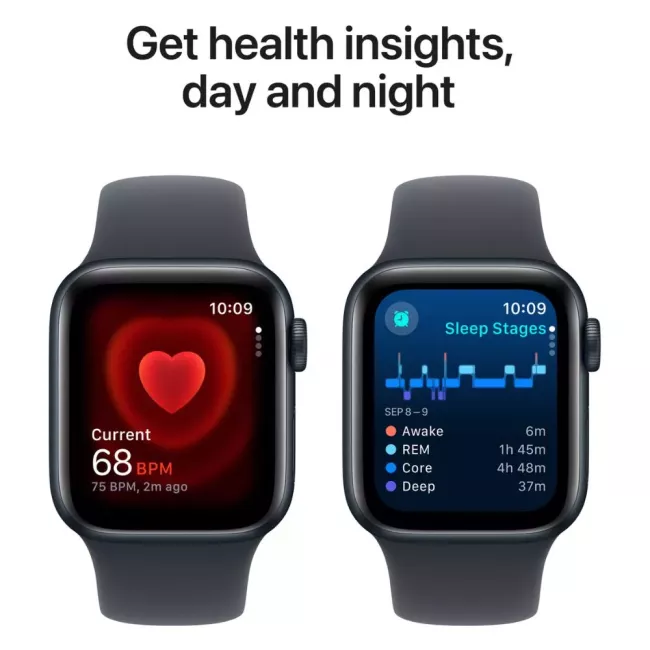 APPLE WATCH SE GPS 40mm Midnight Alum Case withMidnight Sport Band SM