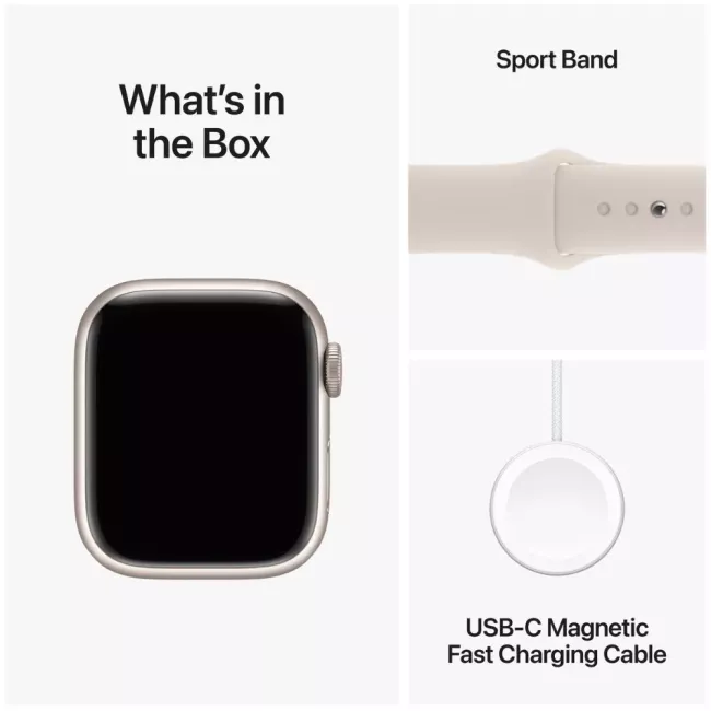 WATCH SERIES 9 GPS 41mm STARLIGHT ALUMINIUM APPLE