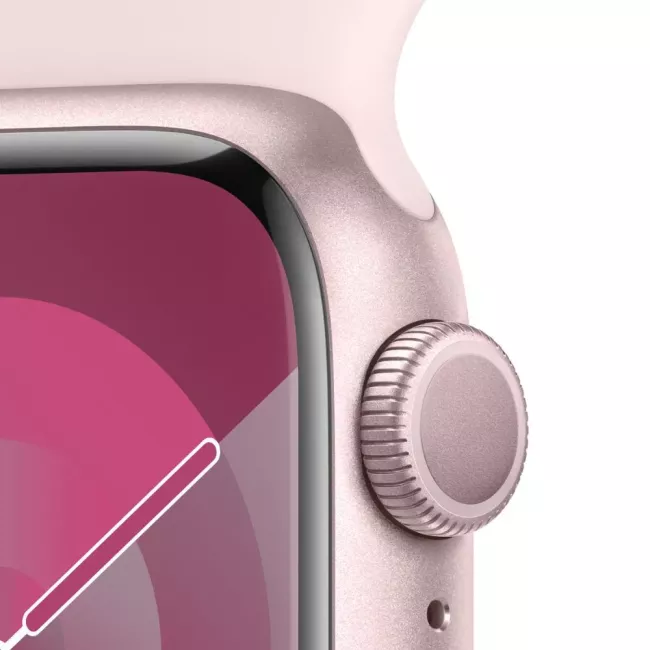 WATCH SERIES 9 GPS 41mm PINK ALUMINIUM APPLE