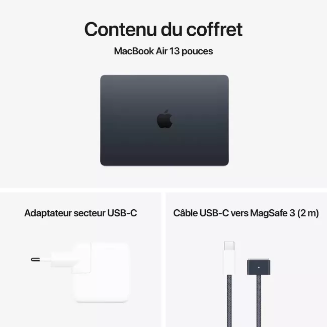 MACBOOK AIR 13'' M4 10CORE CPU 16GB 256GB SSD MIDNIGHT APPLE