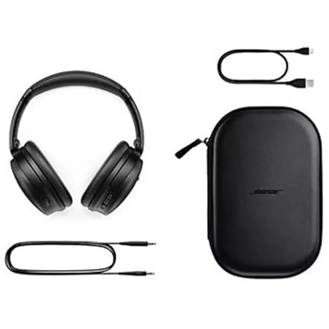 CASQUE QUIETCONFORT 45 REDUCTION DE BRUIT SANS FIL BLACK BOSE