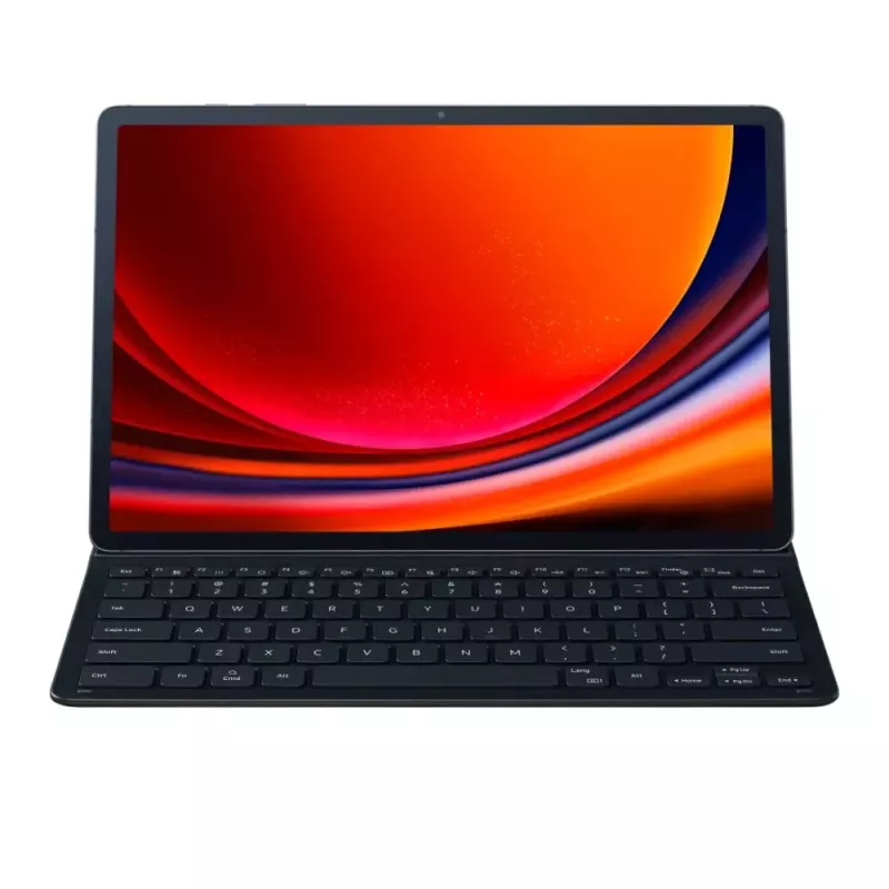 BOOK COVER KEYBOARD BLACK POUR TAB S9 PLUS SAMSUNG
