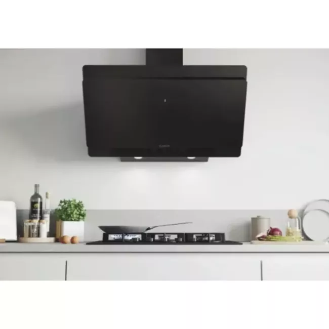 HOTTE 90CM NOIR CHEMINEE DECORATIVE CANDY