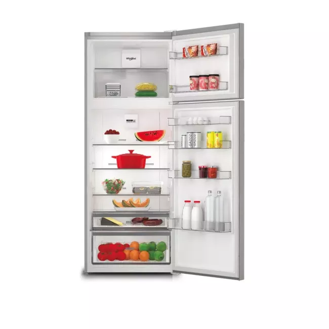 REFRIGERATEUR DP 70CM NF 402L A+ INOX WHIRLPOOL