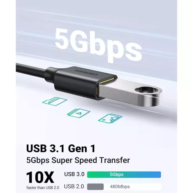 ADAPTATEUR USB C MAL TO USB 3.0 A FEMALE UGREEN