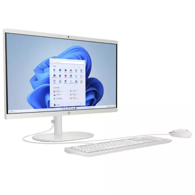 PC BUREAU AIO 22 I3-N300 21.5" FHD 8GB 256GB SSD WIN11H WHITE HP