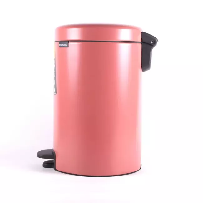 POUBELLE PEDAL BIN NEWICON 22L TERRACOTTA PINK BRABANTIA