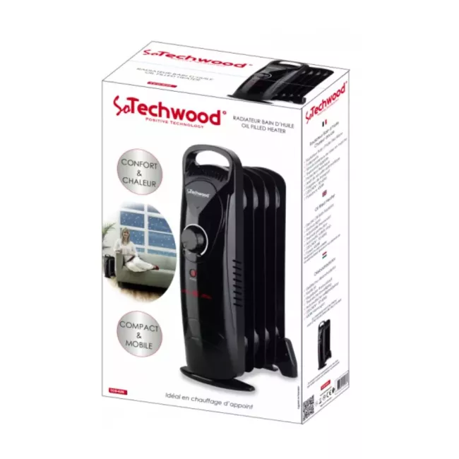 RADIATEUR BAIN D'HUILE 5 ELTS TECHWOOD