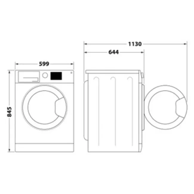 LAVE LINGE 10KG /1400TRS A+++ ZEN DD WHIRLPOOL