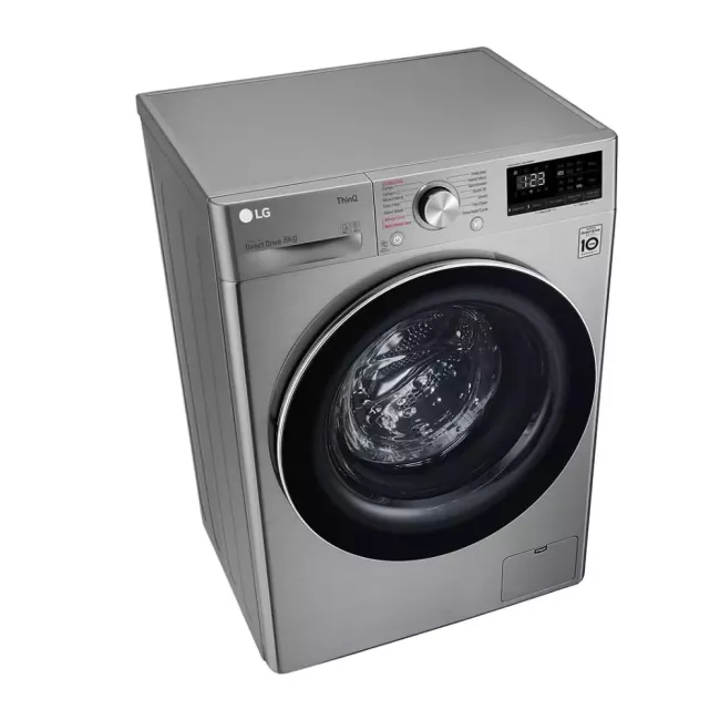 LAVE LINGE 8KG/1200Trs INOX LG