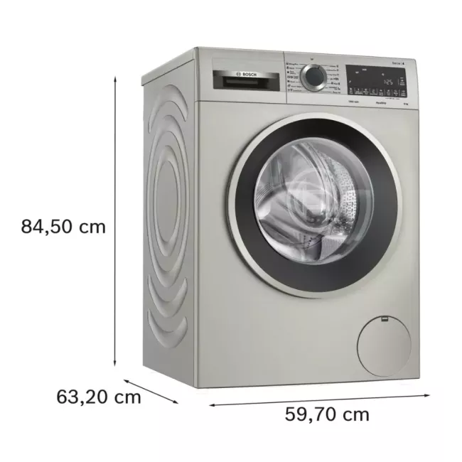 LAVE LINGE 9KG/1400 TRS INOX BOSCH