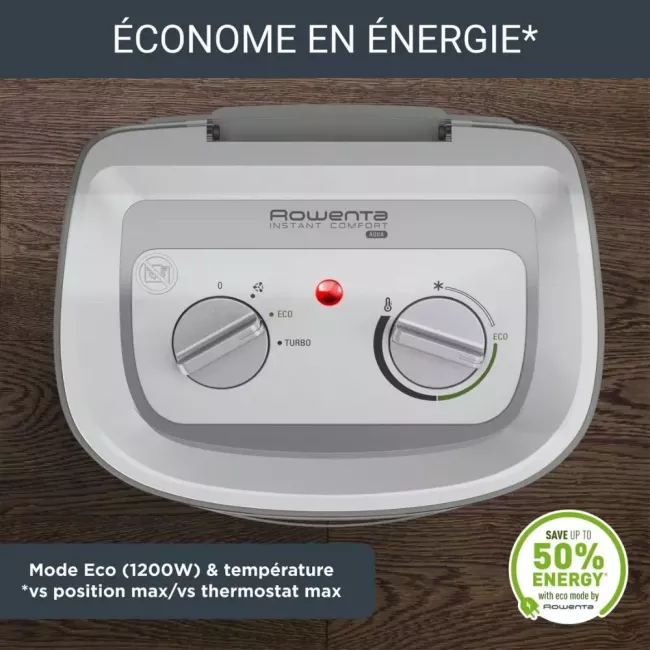 CHAUFFAGE SOUFFLANT INSTANT CONFORT AQUA 2400W ROWENTA