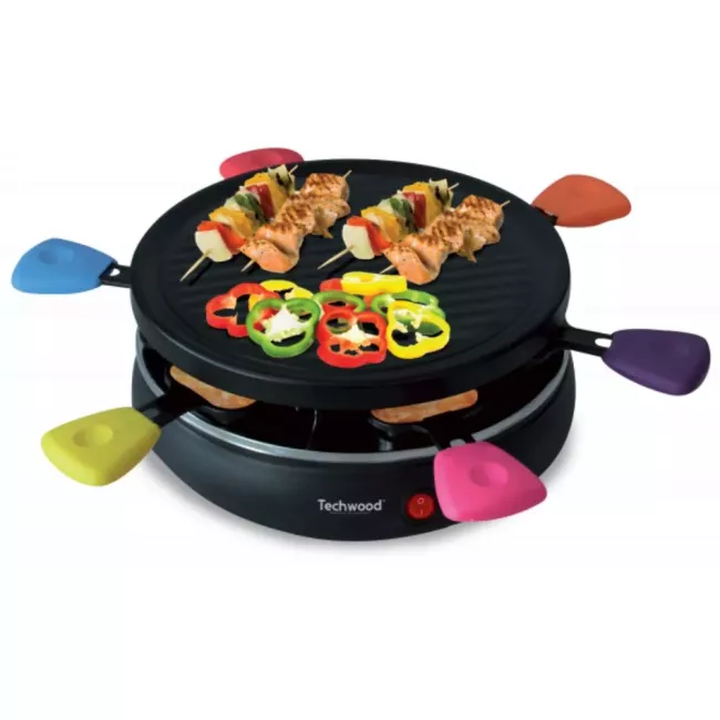 RACLETTE / GRILL 6 PERSONNES TECHWOOD
