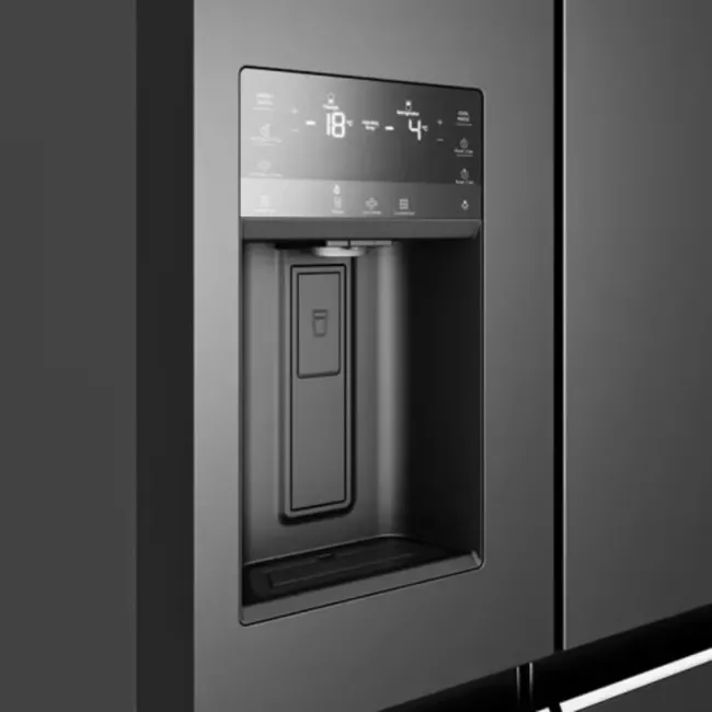 REFRIGERATEUR 4 PORTES 178*91 DARK INOX AEG