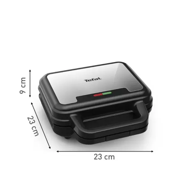 ULTRACOMPACT 3EN1 GAUFRIER,APPAREIL A SANDWICH &PRESSE A PANINI TEFAL