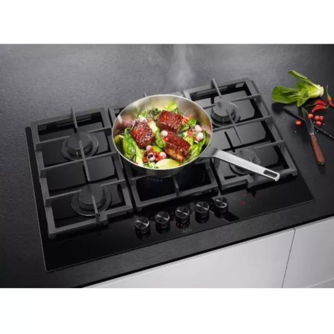TABLE DE CUISSON 75CM VERRE AEG